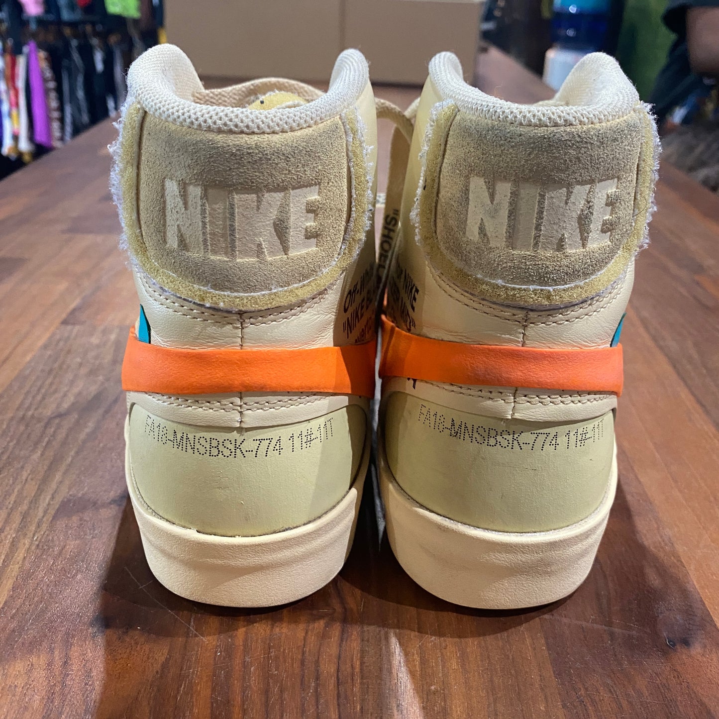 Nike blazer mid Off-White All Hallow's Eve Size 11.5 USED s13777