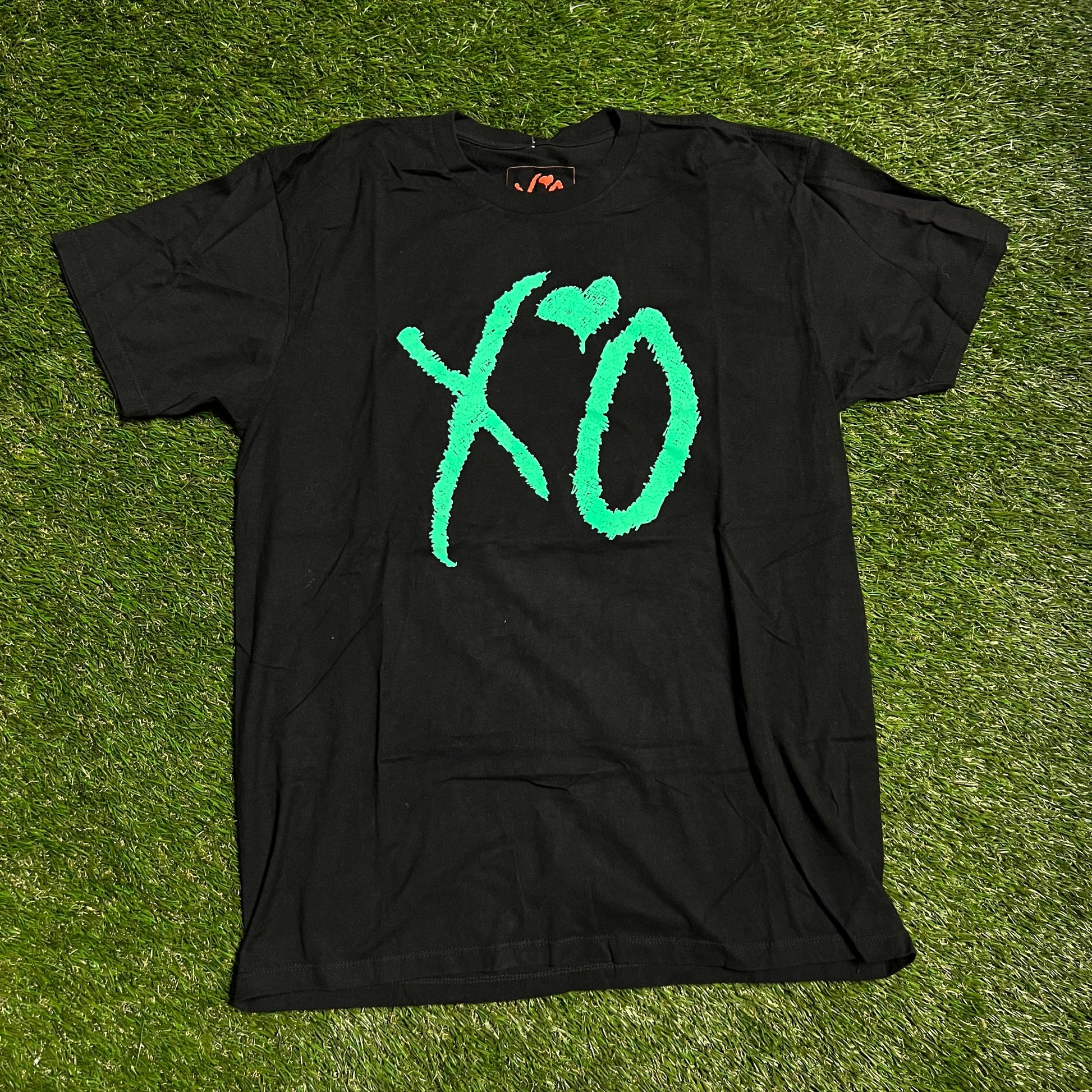 XO Lil Uzi NJ tour Black Tee Size Large USED v1739