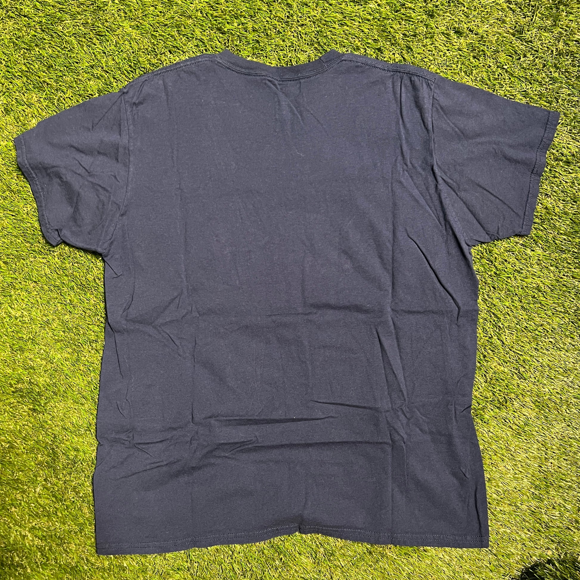 Prestige worldwide boats and hoes Navy Blue Tee Size XL USED v2766