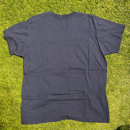 Prestige worldwide boats and hoes Navy Blue Tee Size XL USED v2766