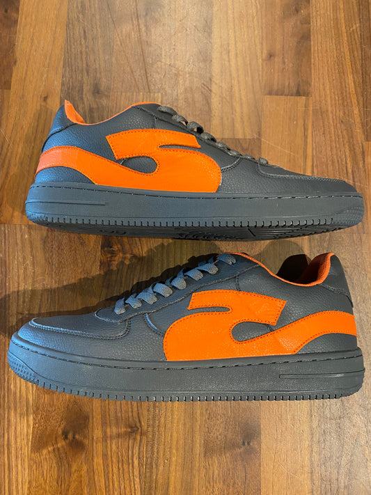 5AM Custom Air Force Gray/Orange Size 10 NEW NO BOX