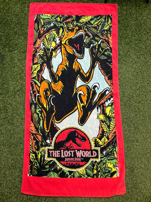 Jurassic Park 1997 towel USED