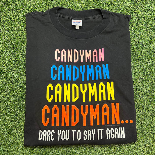 1992 Candyman Promo movie tee Size XL Used v12106