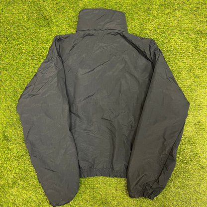 NY Islanders 25th anniversary zip up jacket black Size XL USED v12648