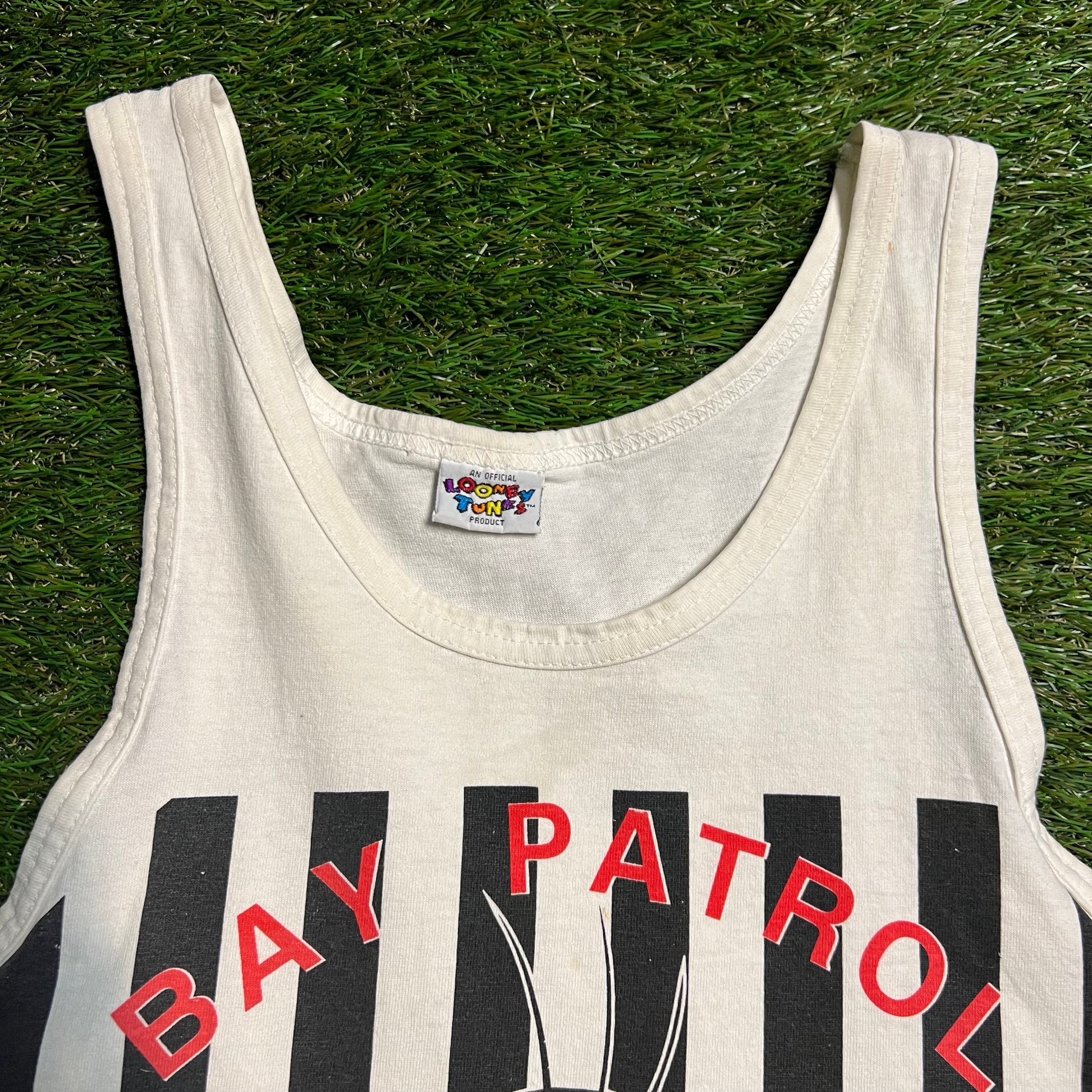 Lifeguard Tweety Bird Bay Patrol Tank Top Size XL USED v6665