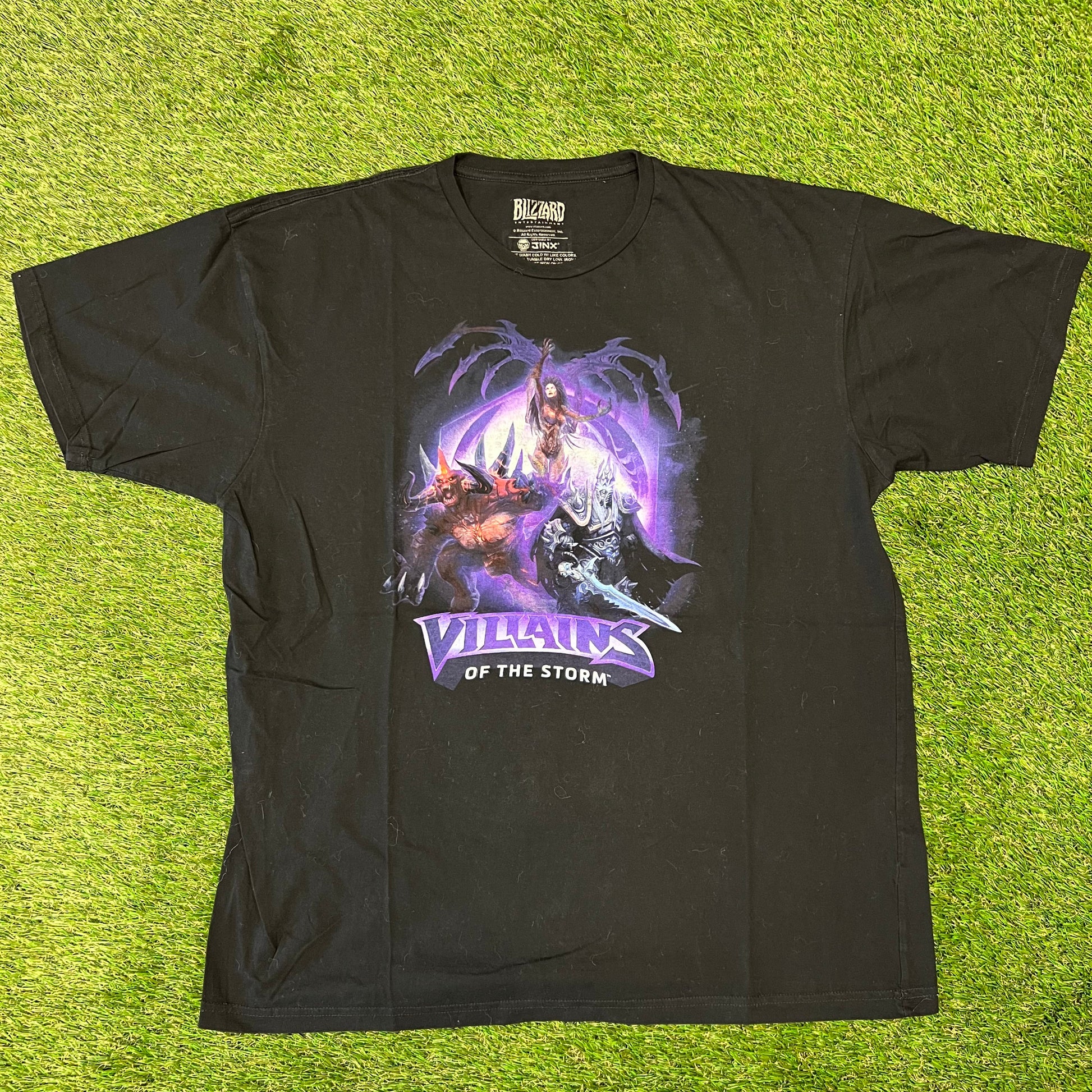Villians Of The Storm Anime Tee Size XL USED v12685