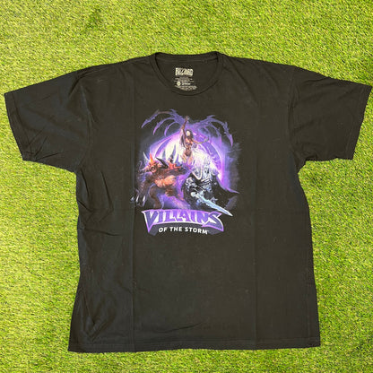 Villians Of The Storm Anime Tee Size XL USED v12685