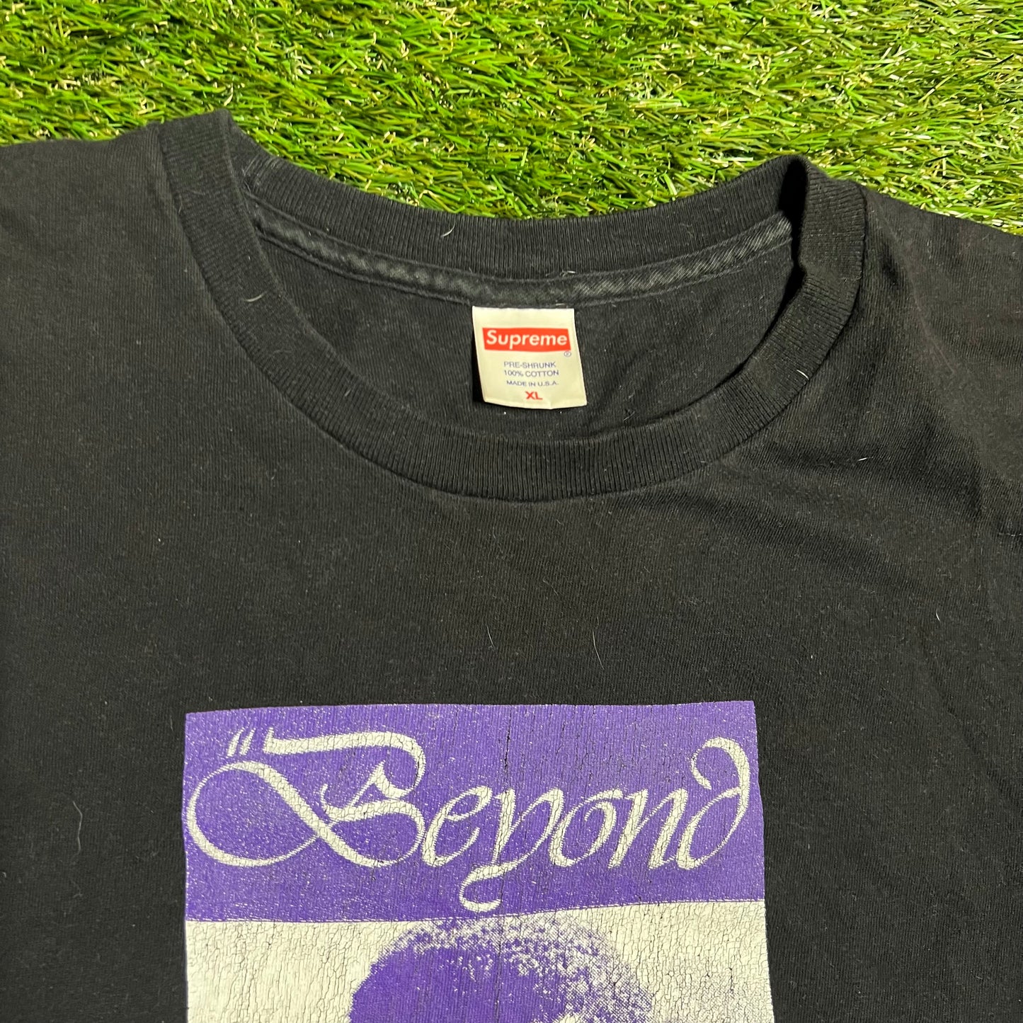 Supreme Beyond Dreams Black Tee Size XL USED x9301