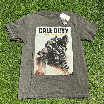 Call Of Duty Advanced Warfare Promo Tee Grey Size Medium NEW v12966