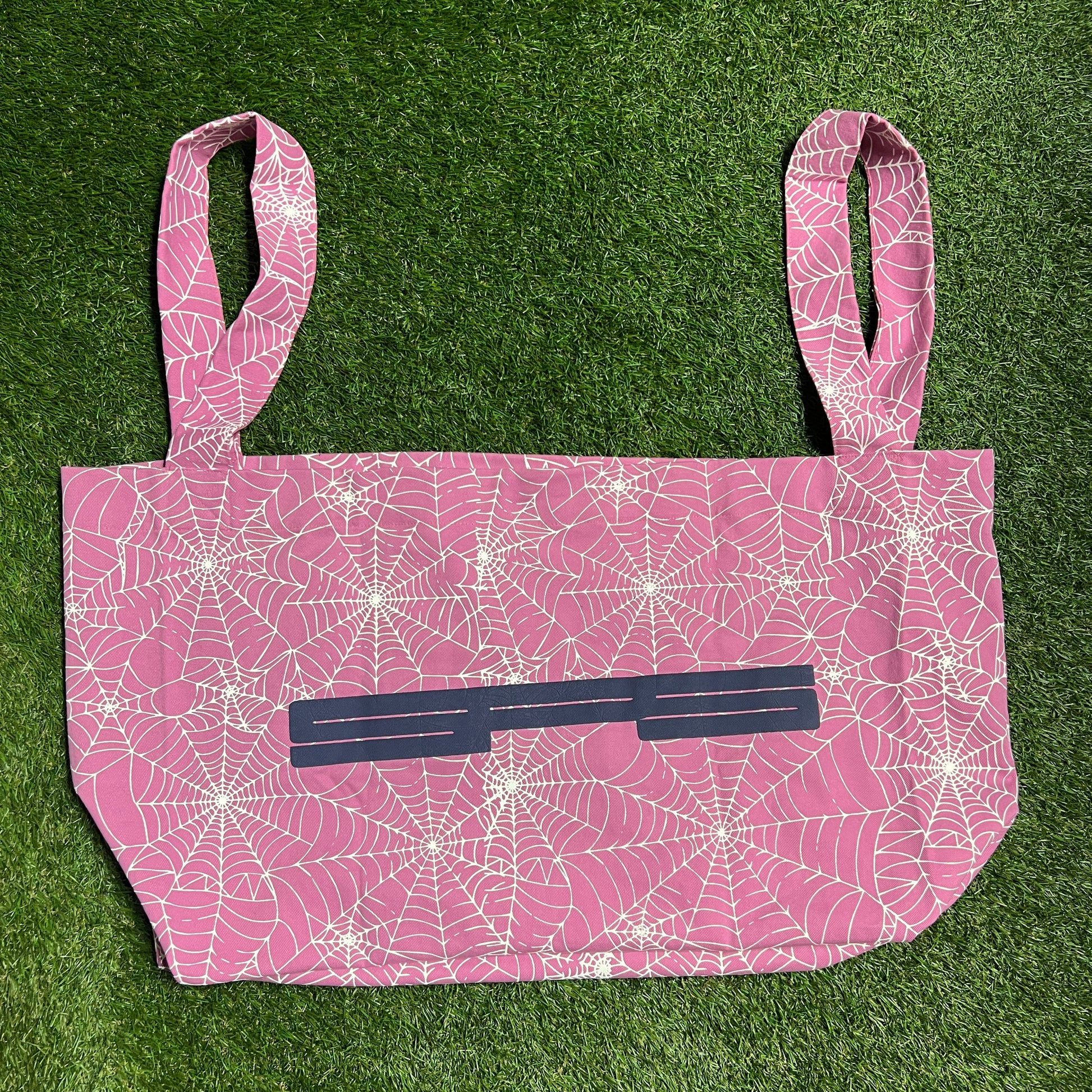 Sp5der AOP pink tote NEW x9932