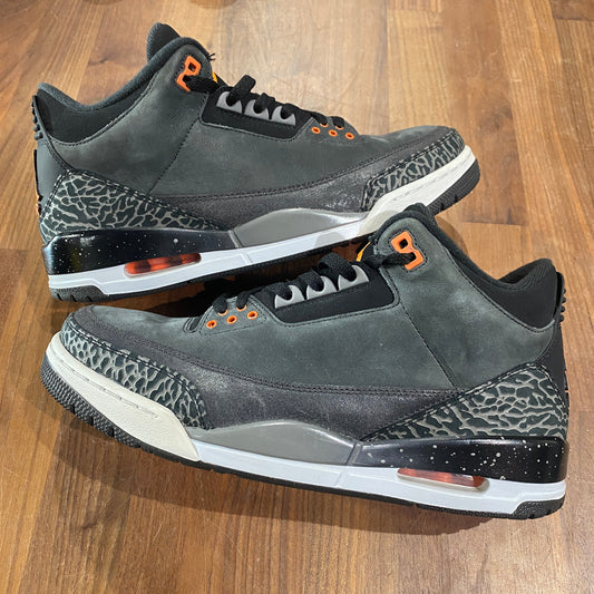 Jordan 3 Fear 2013 Size 10.5 USED s3095