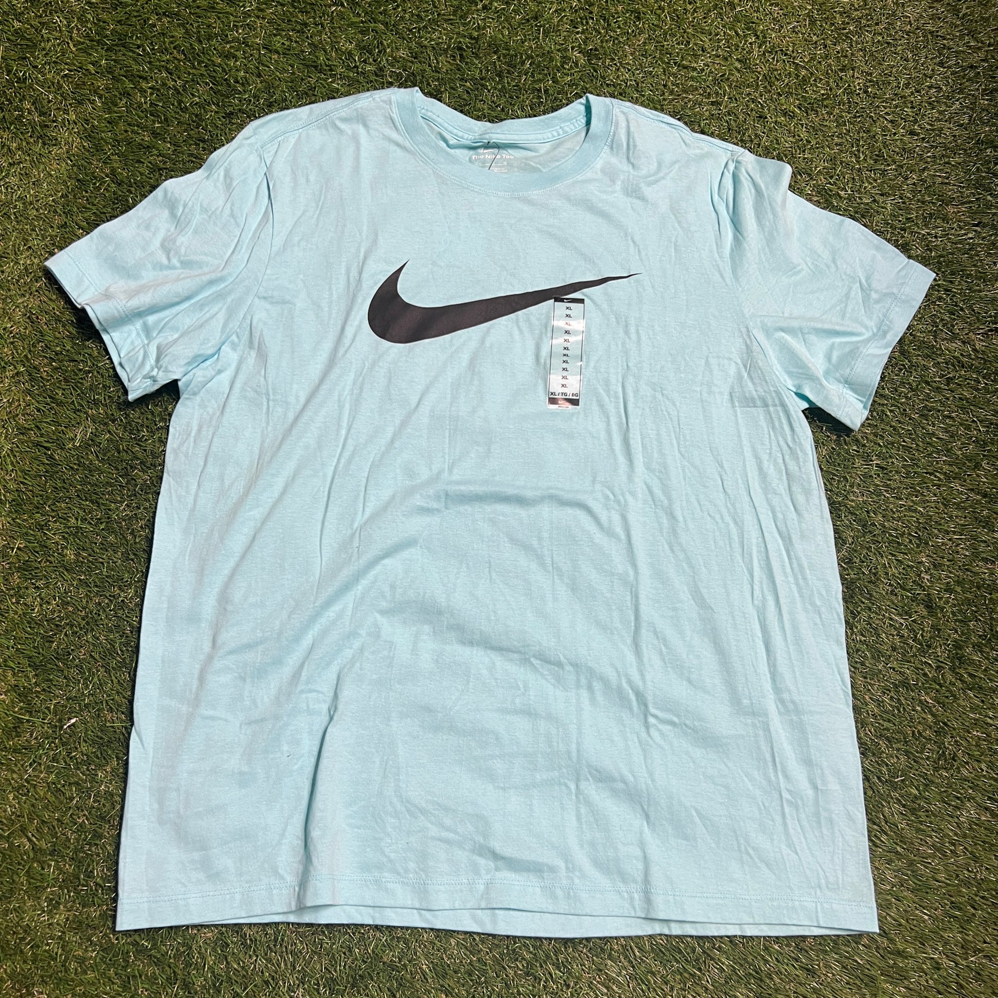 Nike Blue Cotton Tee Size XL NEW v13114