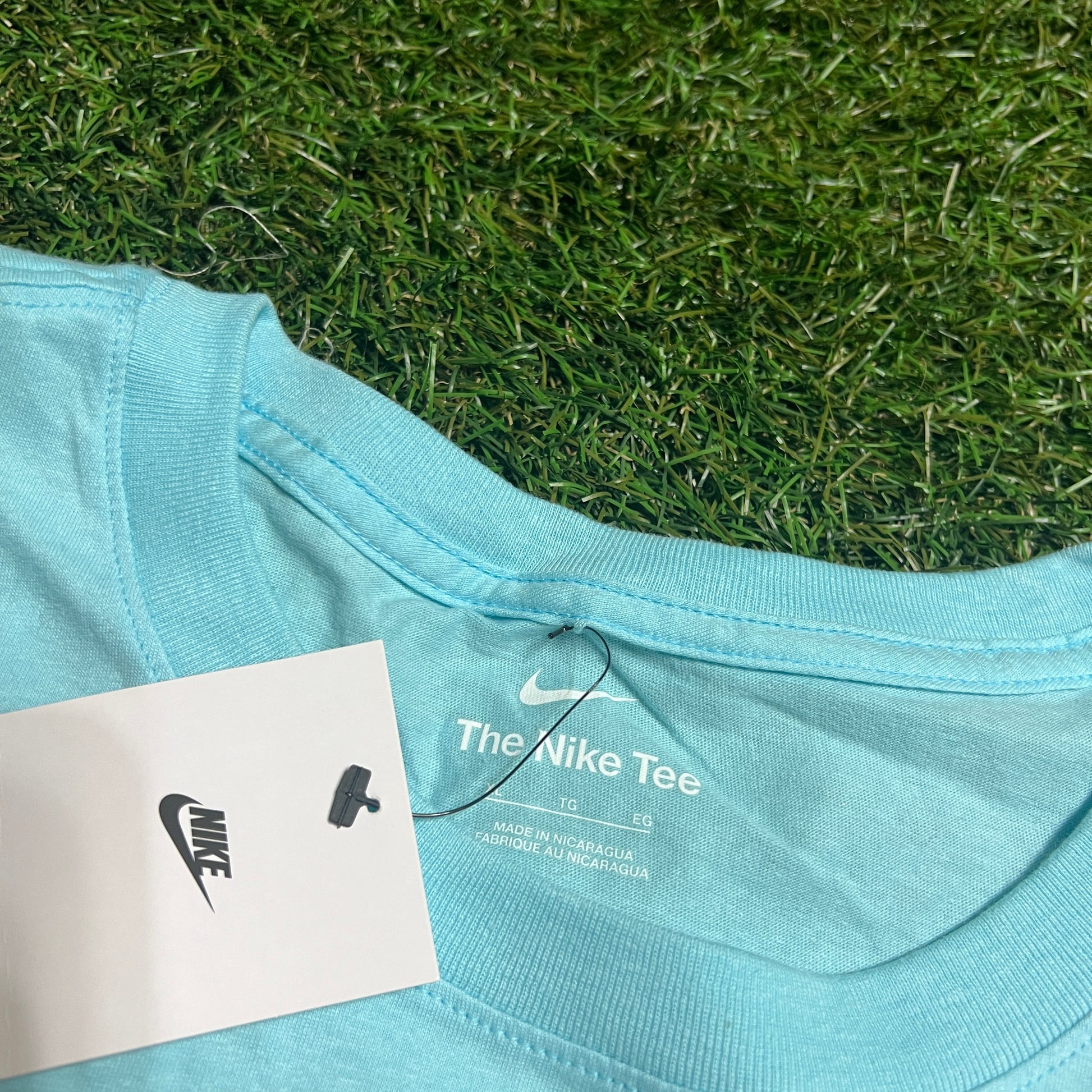 Nike Blue Cotton Tee Size XL NEW v13114