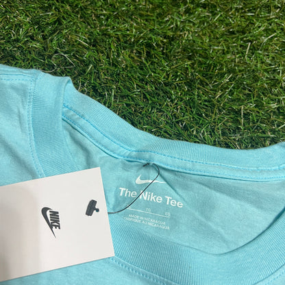Nike Blue Cotton Tee Size XL NEW v13114