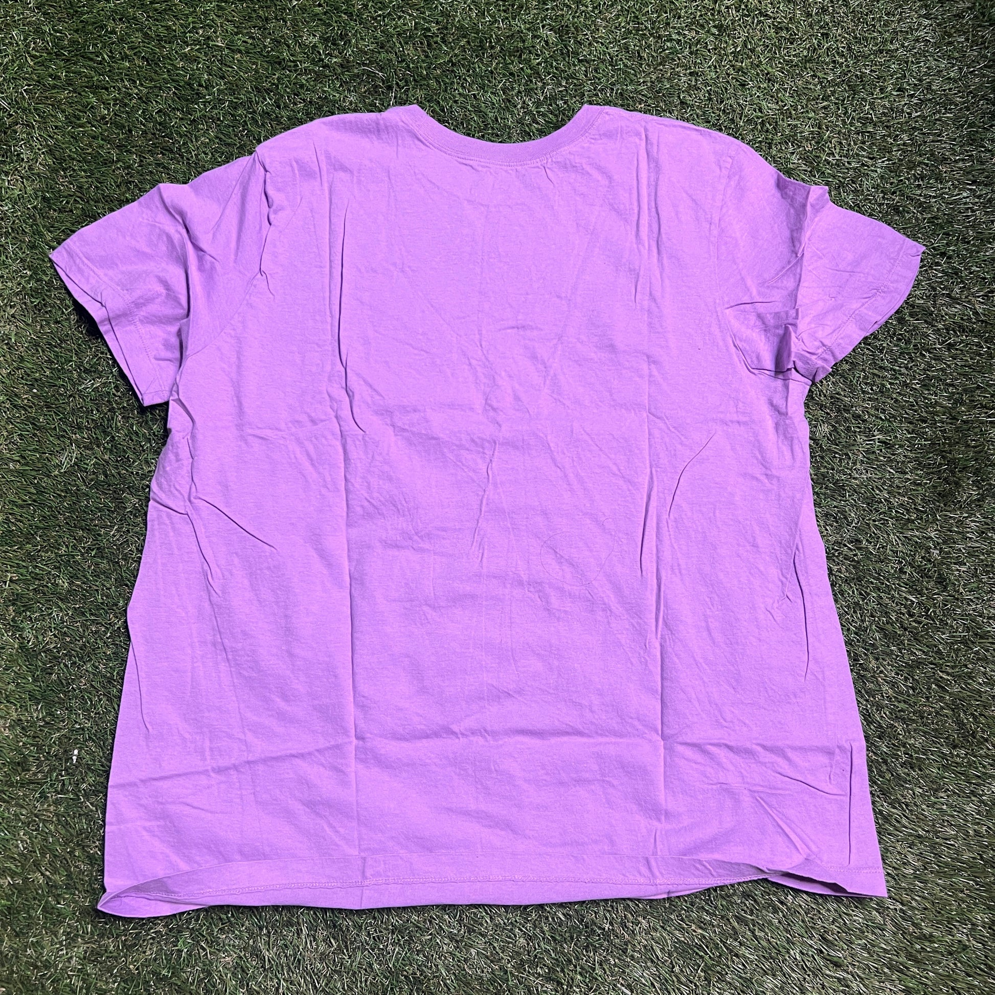 Nike Purple Cotton Tee Size XXL USED v13118