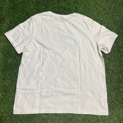 Nike Sportswear White Cotton Tee Size XL USED v13119