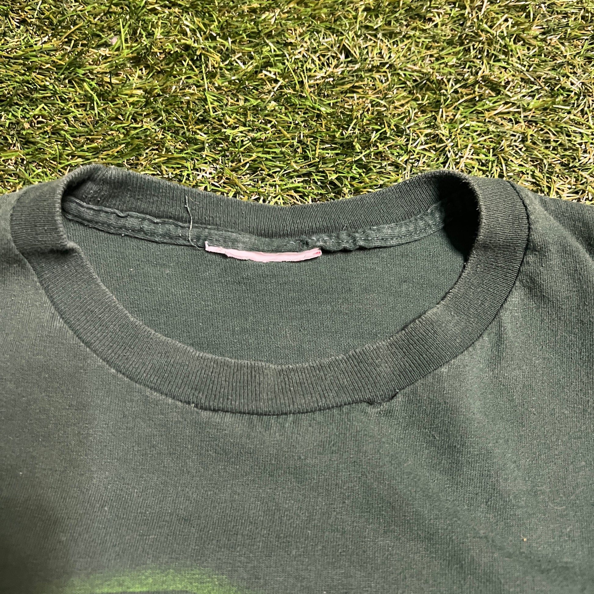 AMP Energy #88 Offical All Access Dale Jr Green Tee Size XL USED v13154