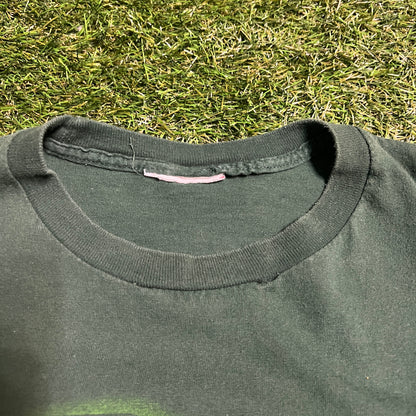 AMP Energy #88 Offical All Access Dale Jr Green Tee Size XL USED v13154