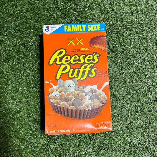 Kaws reese puffs cereal NEW x10055