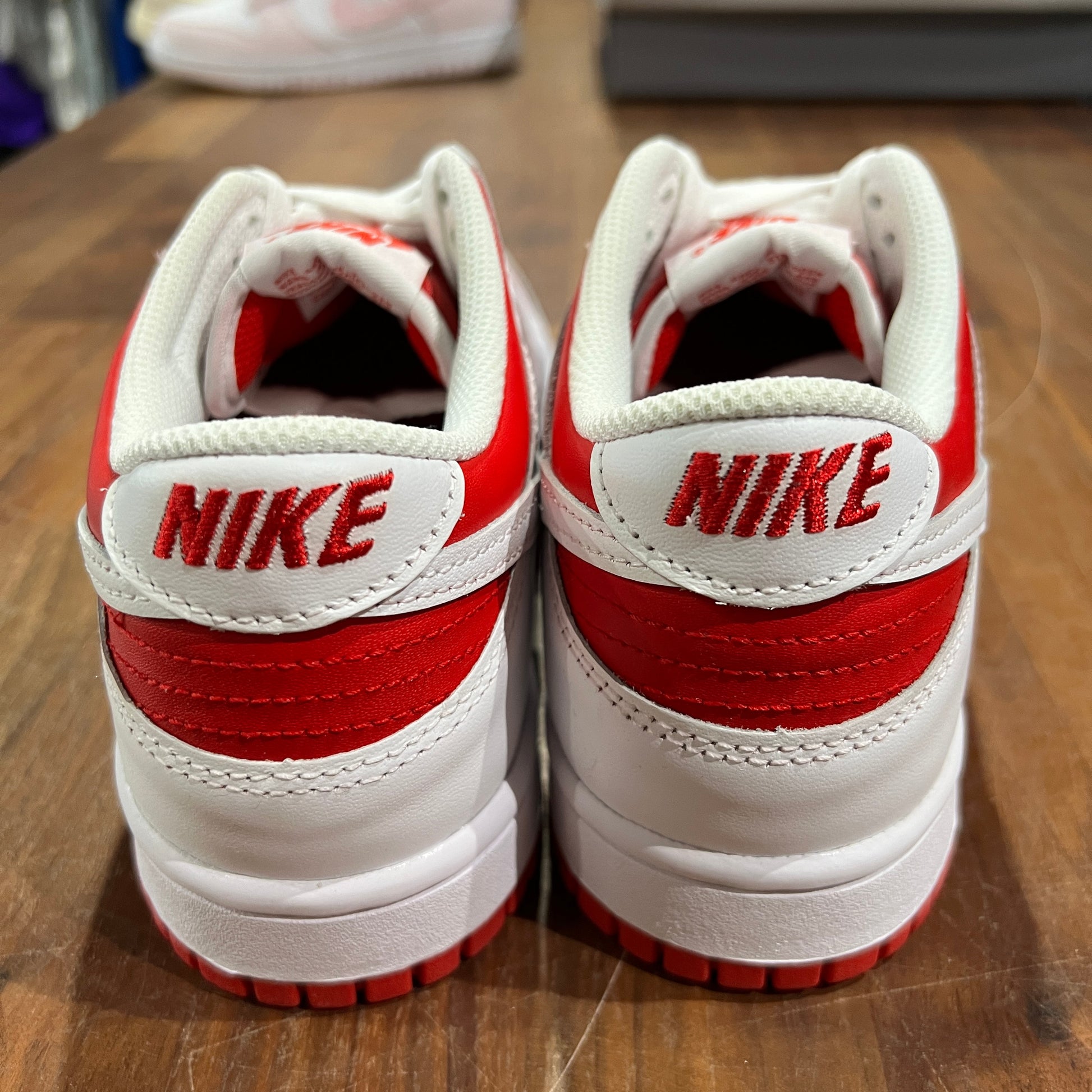 Nike Dunk Low Championship Red 2021 Size 7y NEW s12473