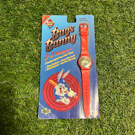 1990's 3D Hologram Comic Ball Watch " Bugs Bunny " NEW v13286