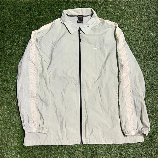 1997 Nike Seafoam Green Training jacket Size Large USED v13334