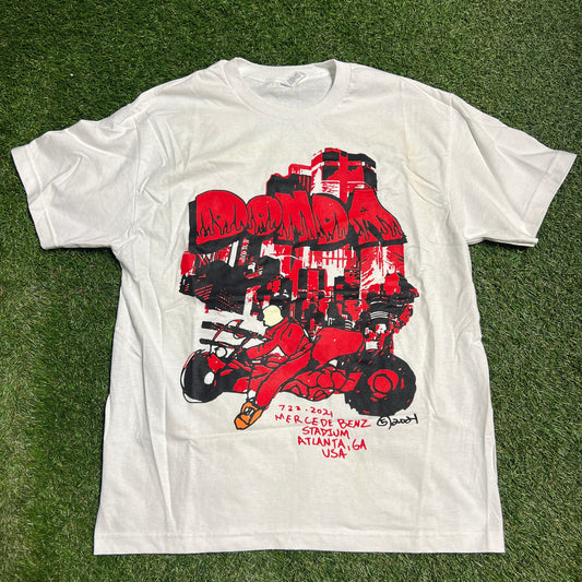 5AM Donda Tee White Size Large USED v8967