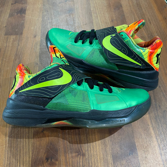 Nike KD 4 Weatherman 2011 Size 10 USED NO BOX s6522