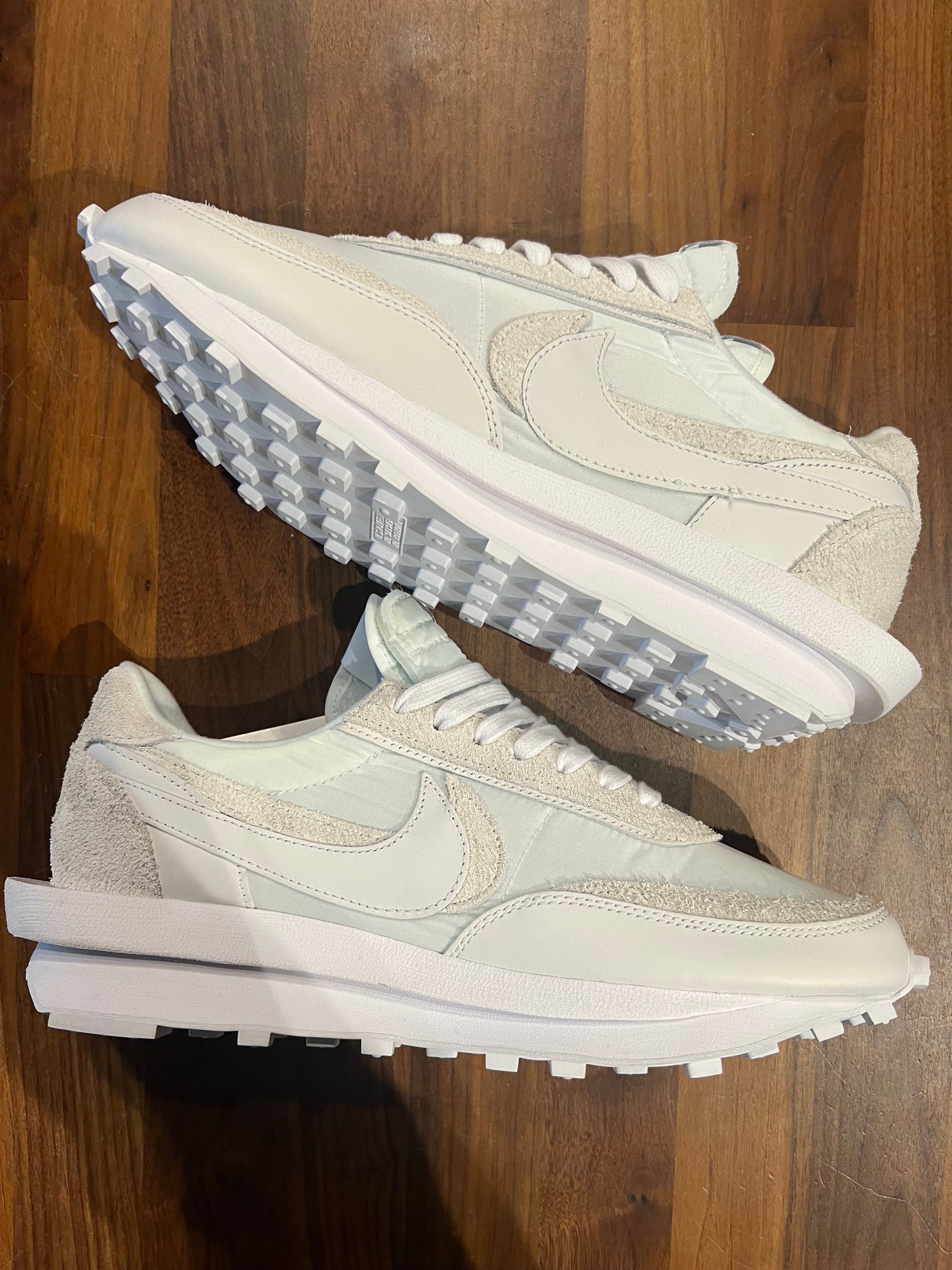 Nike LDWaffle Sacai White Nylon Size 11 NEW s6556