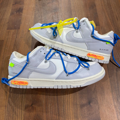 Off white nike dunk low lot 10 Size 8 NEW s12697