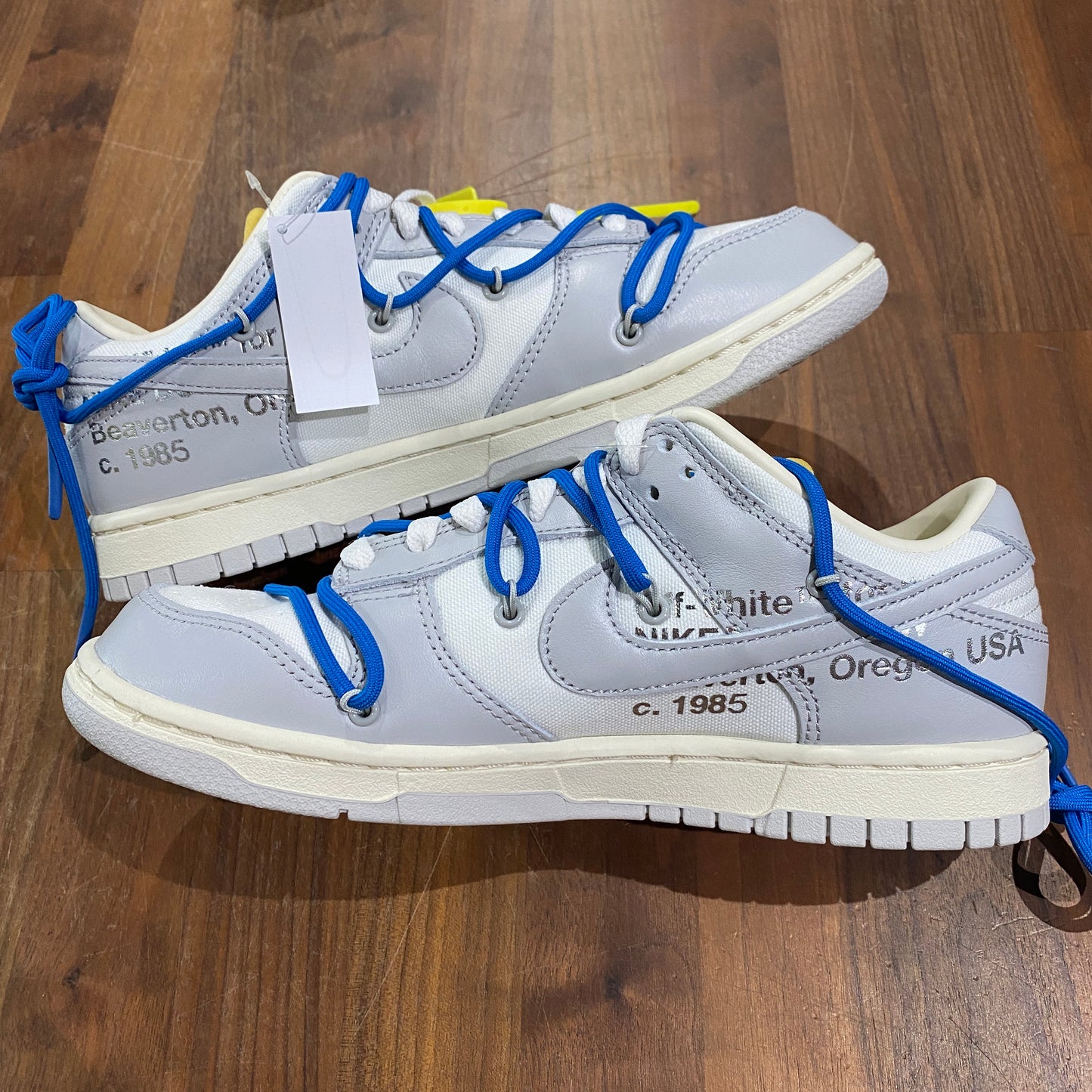 Off white nike dunk low lot 10 Size 8 NEW s12697