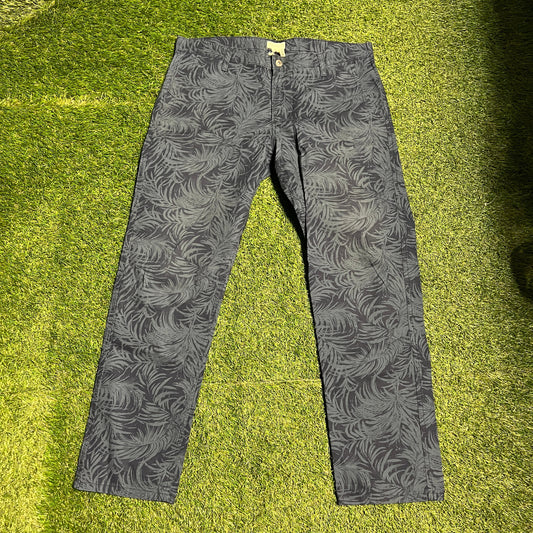 Dockers all over print pants navy Size 36 USED v13463