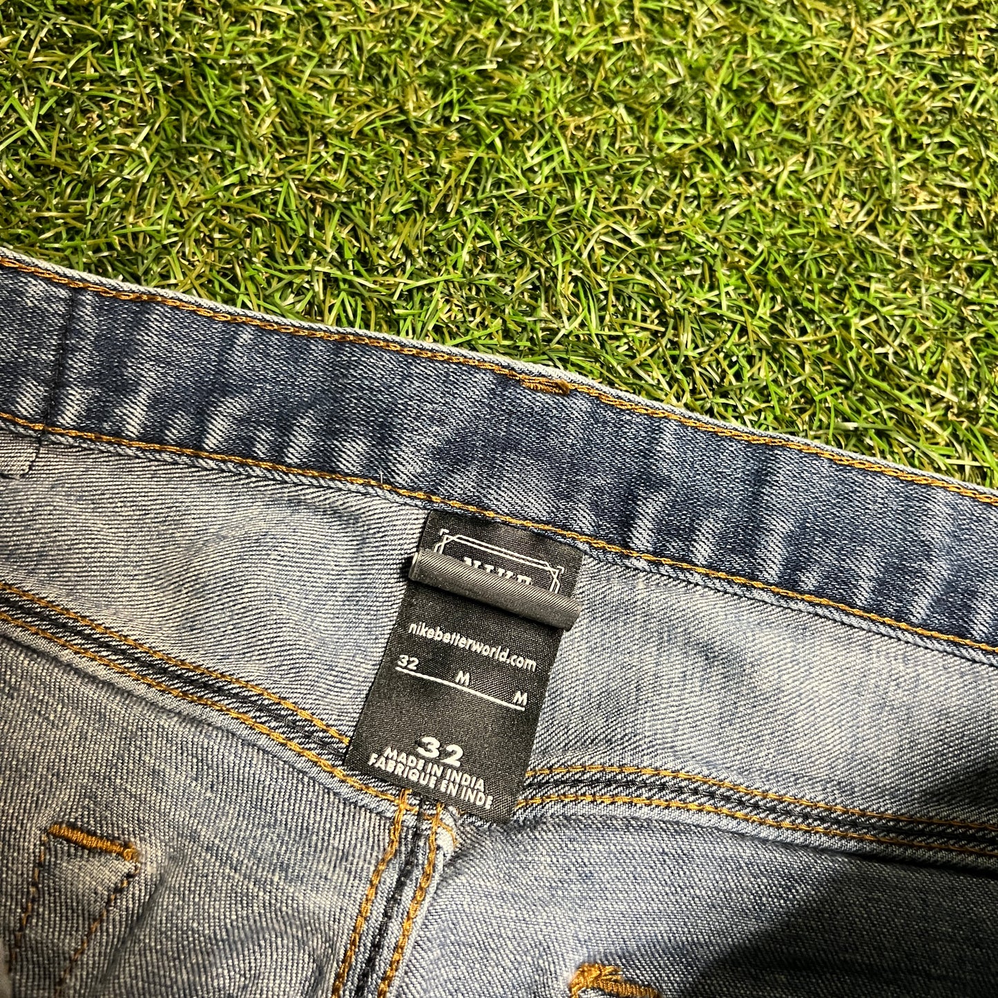 Nike denim jeans Size 32 USED v13498