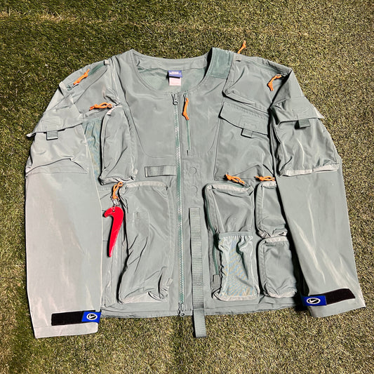 CPFM fisherman jacket green Size Medium USED x10494