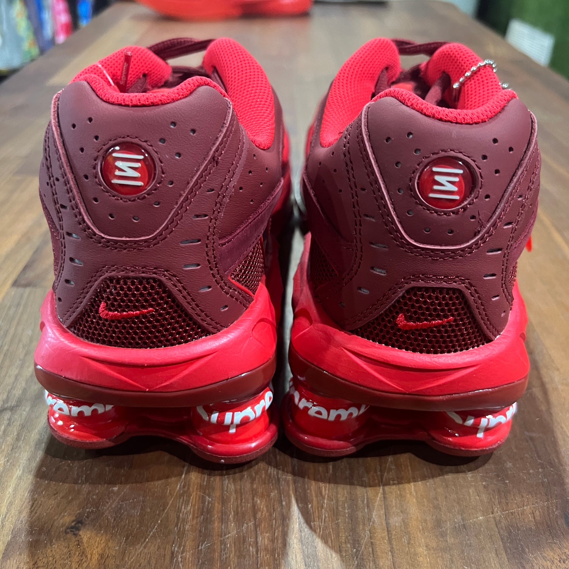 Supreme Nike Shox Ride 2 SP red Size 11 NEW s12955