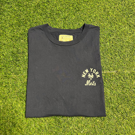 ALD NY Mets tee navy Size XXL USED x10615