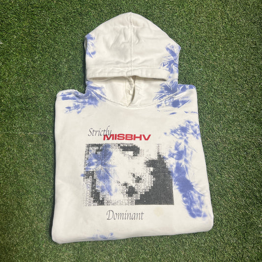 Strictly misbhv hoodie white Size XL USED v13605
