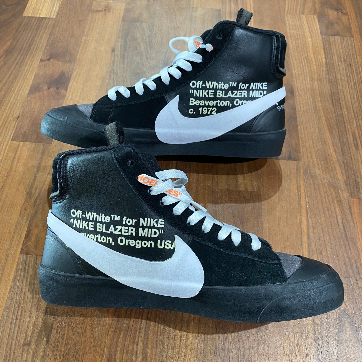 Nike Off White Blazer Reaper Size 8.5 USED s13142