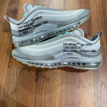 Nike Air Max 97 Off White Menta Size 9 USED S13143