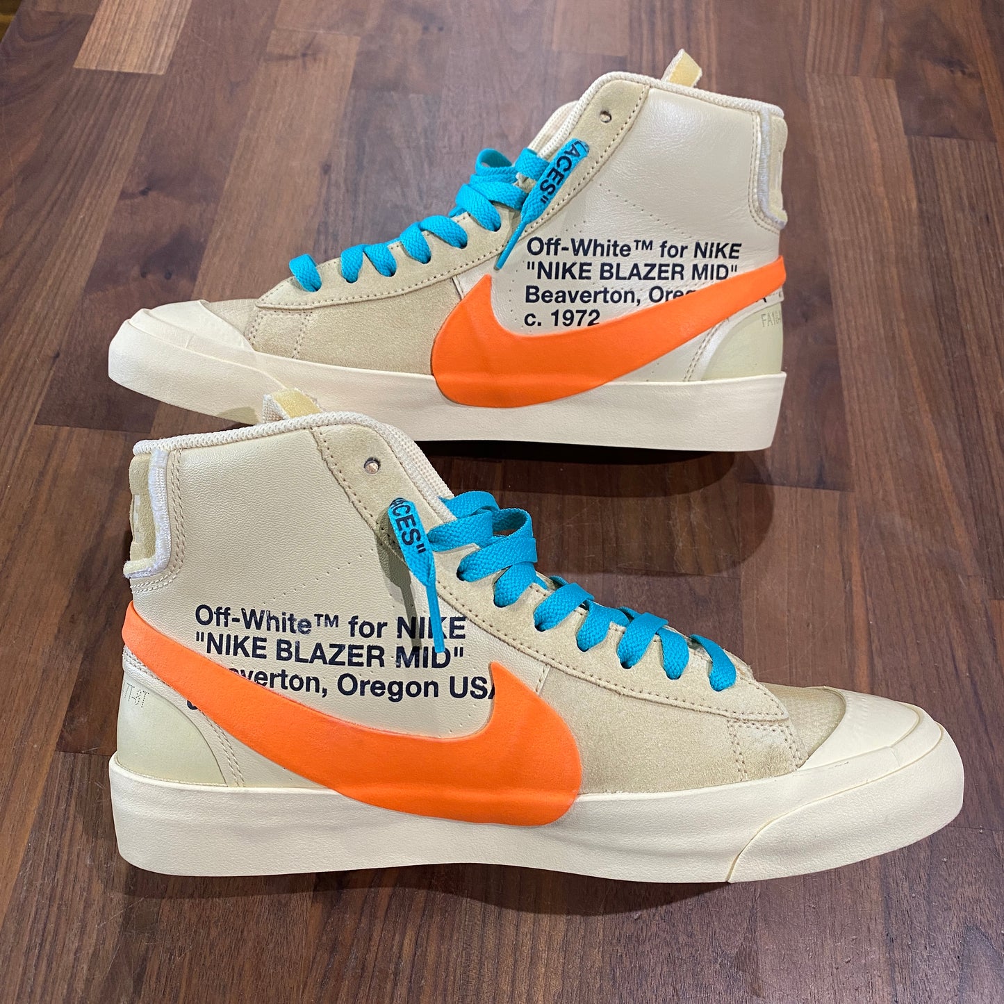 Nike Off White Blazer All Hallows Eve Size 8.5 USED s13141