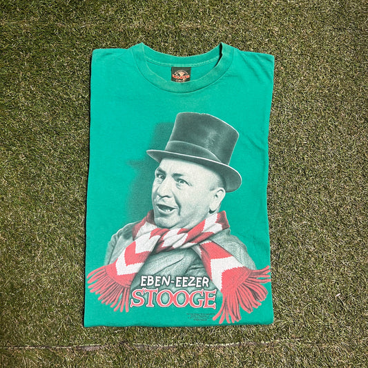 1997 Eben-Eezer Stooge Green Tee Size Large USED v13626