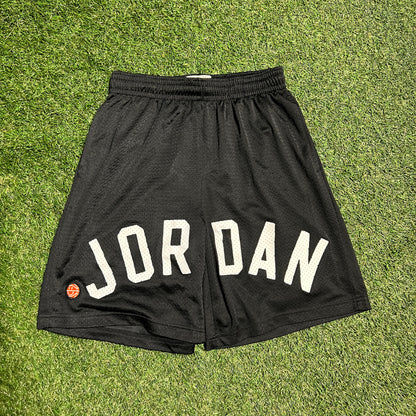 Mcdowells Jordan Black Shorts Size Medium USED v13666