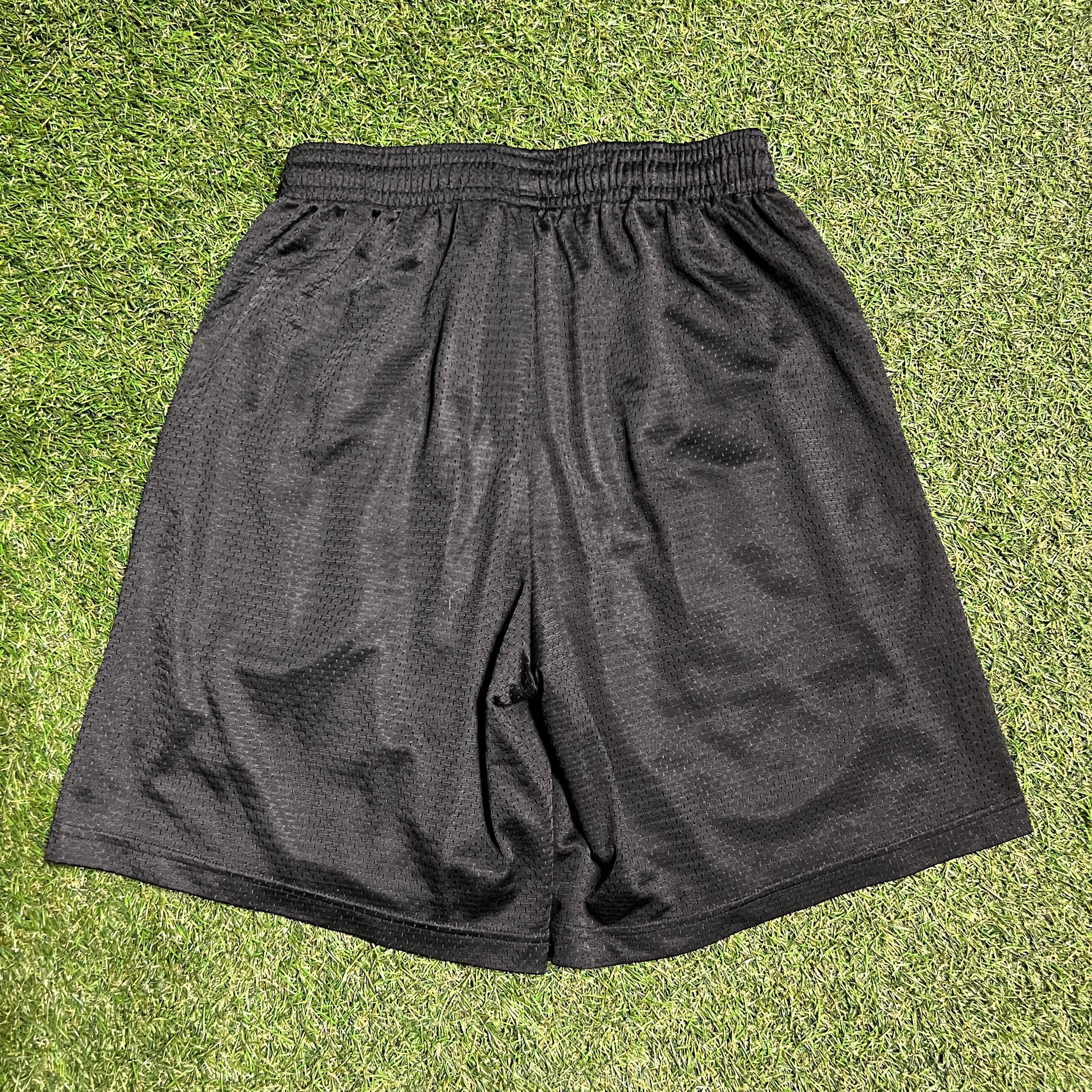 Mcdowells Jordan Black Shorts Size Medium USED v13666