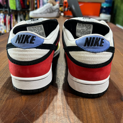 Nike SB dunk low Piet Mondrian 2008 Size 9.5 USED s13458