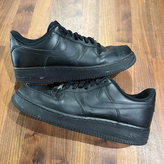 Air force 1 black Size 11 USED NO BOX s13476