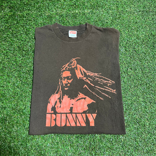 2001 Supreme Bunny Wailer tee brown Size Large USED x11074
