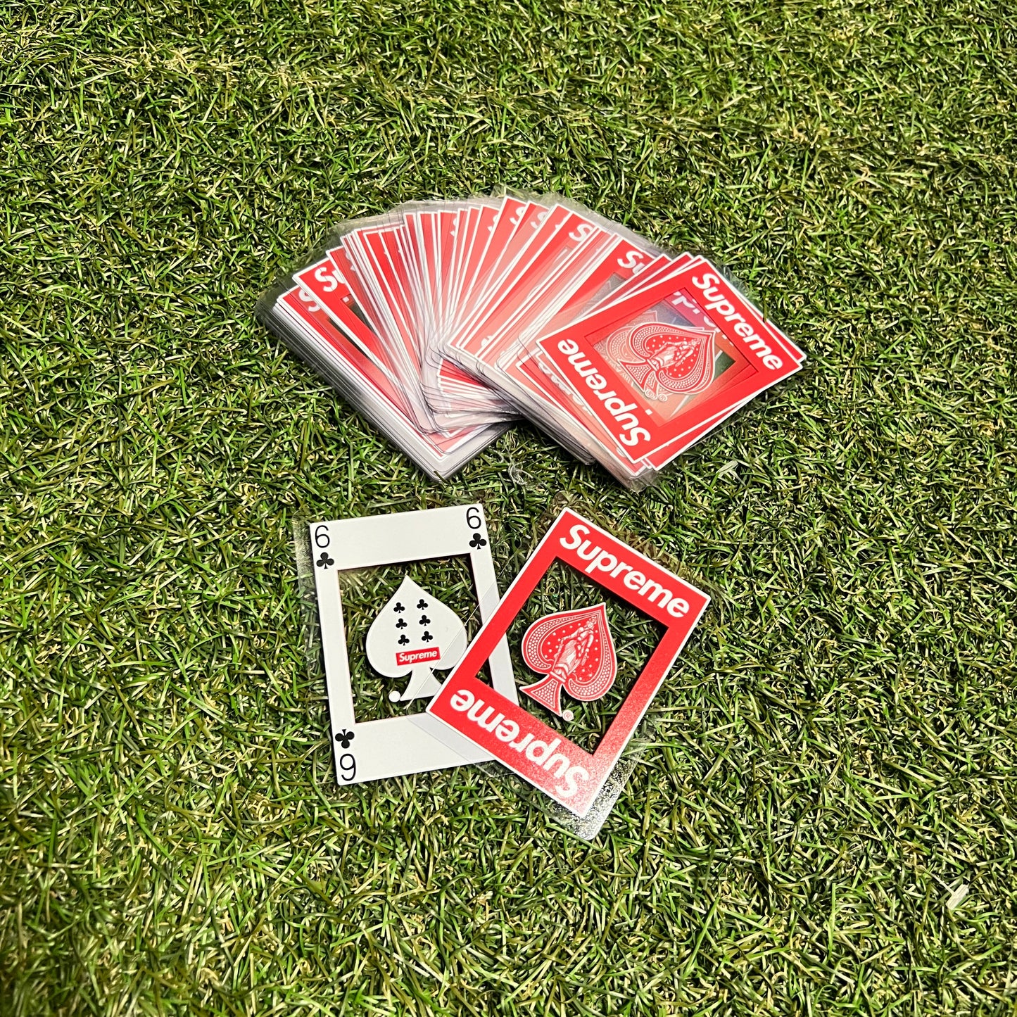 Supreme Bicycle Clear Playing Cards NEW x11077