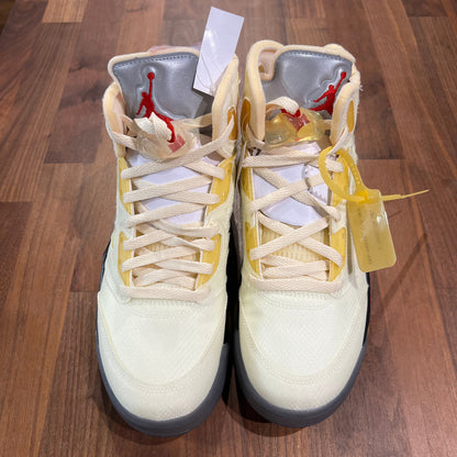 Jordan 5 Off-White Sail Size 10.5 NEW s13678