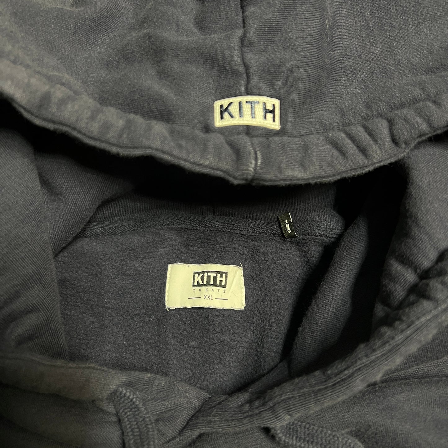 Kith treats color block hoodie Size XXL USED x11088