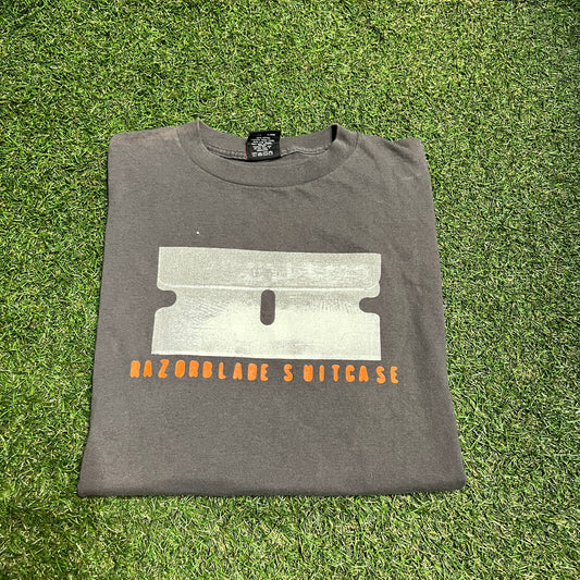 1996 Bush BUSH - GAVIN ROSSDALE Razorblade Suitcase Tee Size XL USED v13876